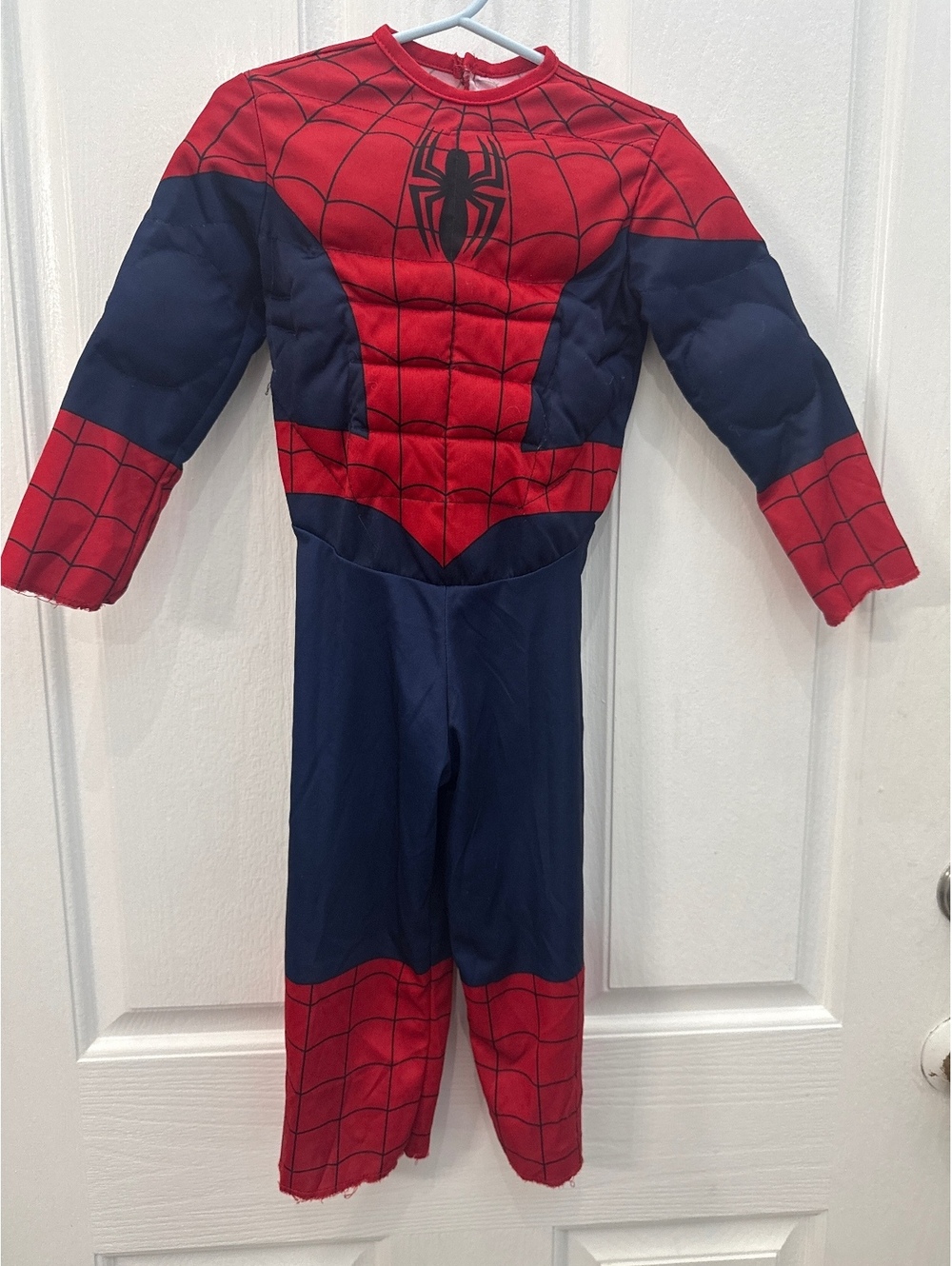 Kids Spider-Man Muscle Chest Costume Halloween Outfit